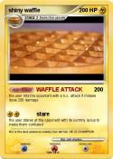 shiny waffle