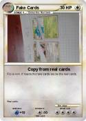 Fake Cards