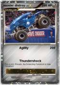moster distroy