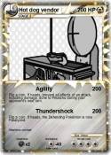Hot dog vendor