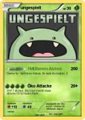ungespielt