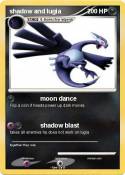 shadow and lugia shadow and