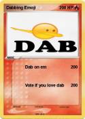 Dabbing Emoji
