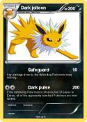 Dark jolteon Dark jolteon