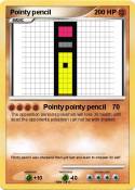 Pointy pencil