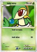 baby snivy