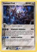 Titanium Fred