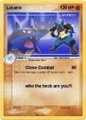 Lucario Lucario