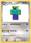 creeper steve