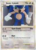 Sonic X plush