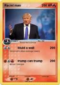 Racist man