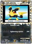 dark pikachu