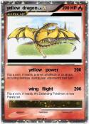 yellow dragon