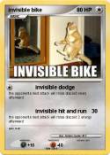 invisible bike