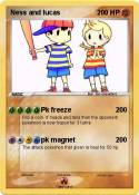 Ness and lucas