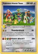 Pokémon Hoenn Team Pokémon Hoenn