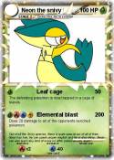 Neon the snivy