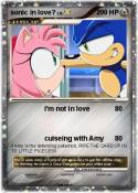 sonic in love?