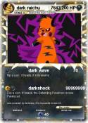 dark raichu