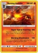 Burning Godzilla Burning