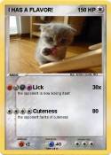 I HAS A FLAVOR!
