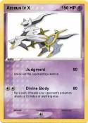 Arceus lv X