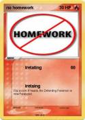 no homework