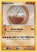 Beans Clock