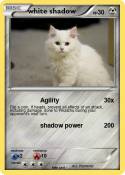 white shadow