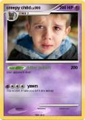 creepy child