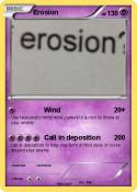 Erosion