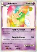 rainbow girl