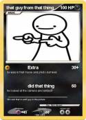 that guy from that thing that guy from