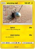 wrecking ball