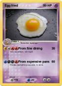 Egg fried