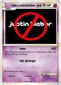 hate justinbieber yea hate