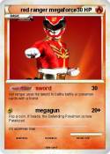 red ranger megaforce red ranger