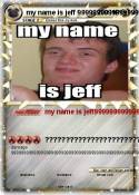 my name is jeff