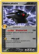 shadow pikachu