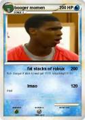 booger momen