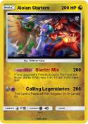 Alolan Starters