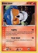 Boom blast