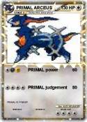 PRIMAL ARCEUS PRIMAL ARCEUS