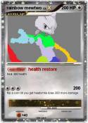 rainbow mewtwo