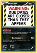 due dates due dates
