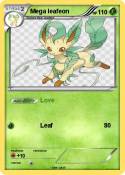 Mega leafeon