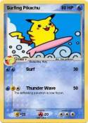 Surfing Pikachu