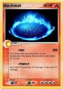 blue fireball