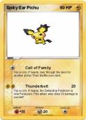 Spiky Ear Pichu