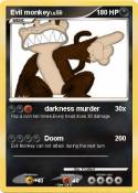 Evil monkey